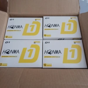 Juego de 72 bolas de golf HONMA D1 2024 modelo BT2401 amarillas 6 docenas TTL. - Imagen 1 de 12