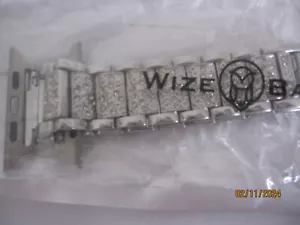 Men's Wise Owl Band watch band silver colored - Picture 1 of 4