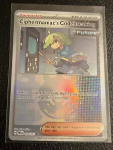 Ciphermaniac’s Codebreaking Poke Ball Foil 104/131 Prismatic Evolutions IN HAND - Picture 1 of 2
