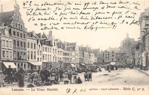 België - LEUVEN (Vl. Br.) De oude markt - Imagen 1 de 2