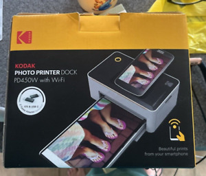 Kodak Photo Printer Dock PD450W with Wifi Open Box