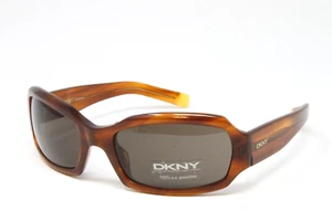 DKNY Sunglasses Women's Rectangular Plastic Brown 59mm Brown Lens DY4005/30313 - Picture 1 of 5