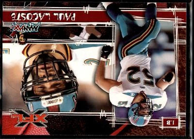 Paul Lacoste #56 2001 Topps XFL - Image 1 of 2