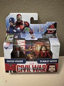Marvel Minimates Suited Vision & Scarlet Witch SDCC 2016 Exclusive San Diego New