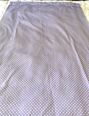 Panel de cortina forrado POTTERY BARN KIDS púrpura a lunares negro tamaño 44 x 84 pulgadas Foto 1 de 4