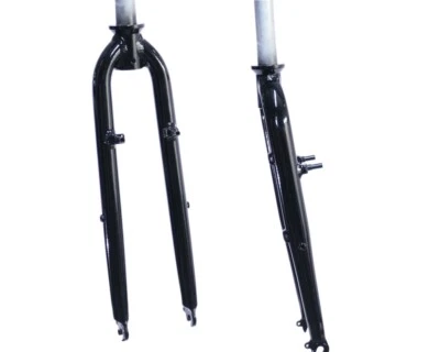 Heli-Bikes Straight 435 Trekking Cross Alu Gabel V-Brake 853gr. schwarz matt 28" - Bild 1 von 4