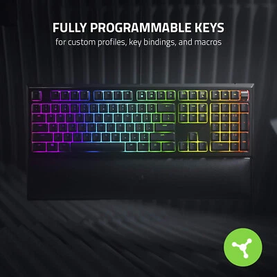 RAZER ORNATA V2 CHROMA RGB Tastiera Italiana Hybrid Mechanical *NUOVA SIGILLATA* - Immagine 1 di 4