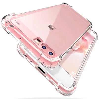 Gorilla Shockproof Crystal Clear Bump Case For Huawei P20 P30 PRO LITE P SMART - Image 1 of 4
