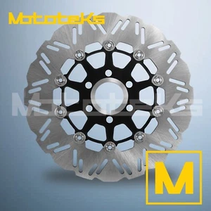 ROTOR TRASERO SUPER RADIOS NEGRO FLOTANTE 11.8 PARA INDIAN TOURING BAGGER ELITE - Imagen 1 de 4