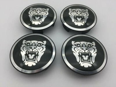 NEW GENUINE JAGUAR GREEN ALLOY WHEEL CENTRE CAP BADGES C2C30080 S XF XJ XK X  - Image 1 of 4