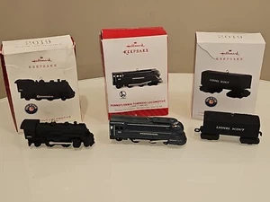 Hallmark 2014,2019 Lot 3 Lionel Pennsylvania Torpedo & Scout Locomotive, Tender - Picture 1 of 5