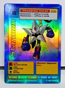 VINTAGE 1ST EDITION Bandai Digimon Starmon Holographic Trading Card St-26S MINT! - Picture 1 of 7