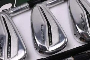 Cobra Forged Tec X 2022 Irons / 5-PW+GW / Regular Flex Vista Pro 60 Shafts - Picture 1 of 7