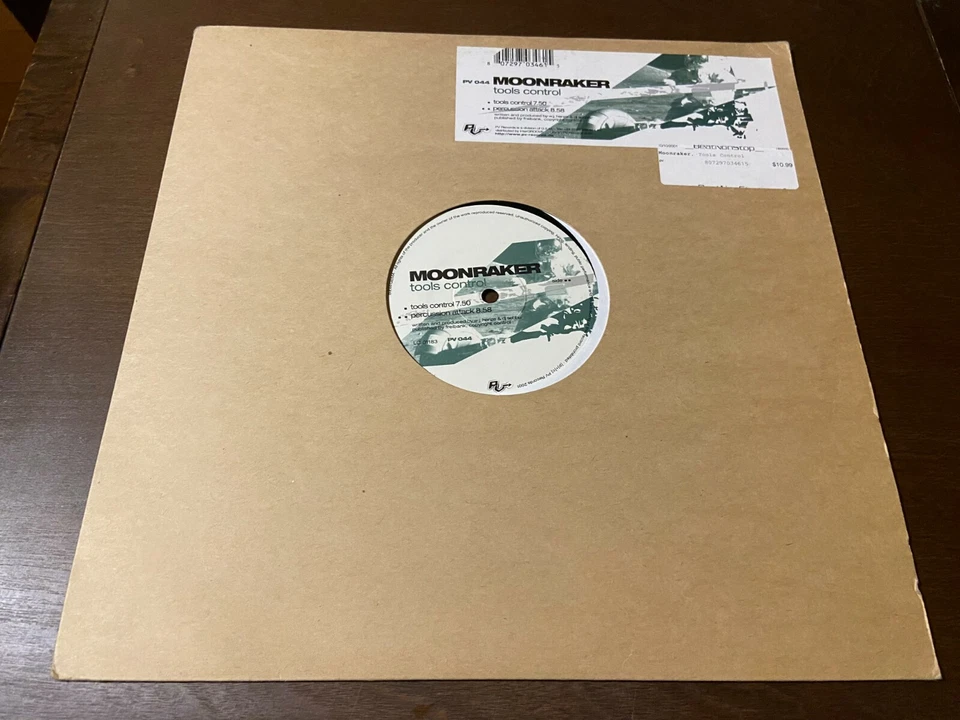 Moonraker~Tools Control~VG+ 12" SINGLE~GERMANY~Electronic Techno DJ~PV~FAST SHIP Foto 1 de 2