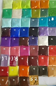 10g Cosmetic Grade Natural Mica Pigment Powder Soap Craft Colorant Dye Color - Picture 1 of 67
