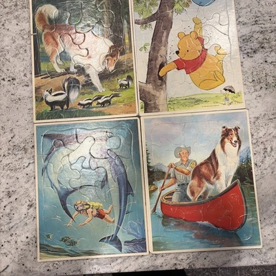 Rompecabezas de colección de películas clásicas de 1966 4 rompecabezas Foto 1 de 4