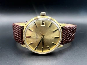 ETERNA MATIC DATE 1000 AUTOMATIC VINTAGE MEN WATCH 20k Symbol 🔥🔥 - Picture 1 of 8