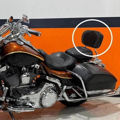 Para Harley Electra Glide Sport FLHS Sissy Bar Pad Bagageiro Traseiro Encosto - Imagem 1 de 4