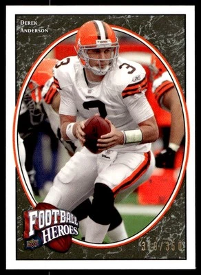2008 Upper Deck Heroes #32 Derek Anderson Green #/350 - Image 1 of 2