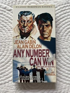 Any Number Can Win (VHS, 2000) Henry Verneuil Rare HTF French Foreign Film - Picture 1 of 4