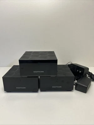 Netgear Nighthawk MK6W Whole Home Mesh Wi-Fi 6 System Router Satellite MS60 MR60 - Image 1 of 4