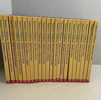 Getting To Know, Nature's Children, Scholastic Kids Books  lot of 22 - Image 1 of 4