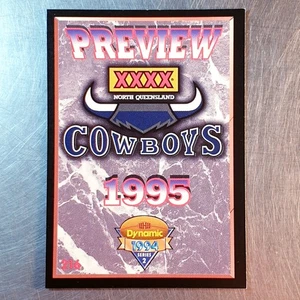 Tarjeta de vista previa Dynamic Series 2 Rugby League NRL 1994 North Queensland Cowboys - Imagen 1 de 2