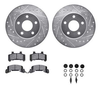 For Buick Somerset Regal 85 Brake Kit Drilled & Slotted Front Brake Kit w Foto 1 de 2