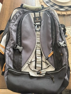 Outdoor Products Sierra 30L Backpack Black And Green - Image 1 of 4