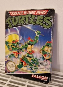 Teenage Mutant Hero Turtles Ninja NES Nintendo PAL Boxed Set with Manual