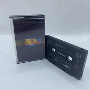 SIMPLE MINDS Real Life UK CASSETTE ALBUM Tape - Picture 1 of 11