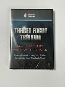 Target Focus Training Defeating Weapon Attacks (4 DVD Set) Tim Larkin NEW SEALED - Picture 1 of 2