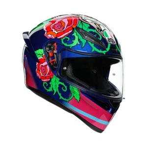 AGV K-1 Full Face Motorcycle Helmet - Salom Graphic - Picture 1 of 7