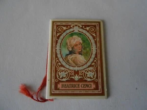 CALENDARIETTO DA BARBIERE BEATRICE CENCI 1951 - Picture 1 of 1