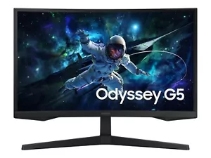 SAMSUNG Odyssey G55C S27CG554EU 27 Zoll WQHD Curved-Gaming Monitor (1 ms Reaktio - Bild 1 von 5