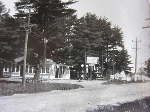 Lot (2) Milford Maine Roadside Cabins Wigwam, c1930s Real Photo Postcards RPPC - Picture 1 of 9