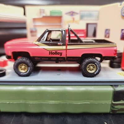 Diecast 1976 GMC 4X4 Lifted Pickup. Holley. Loose. 1:64. M2 Machines. - Image 1 of 4