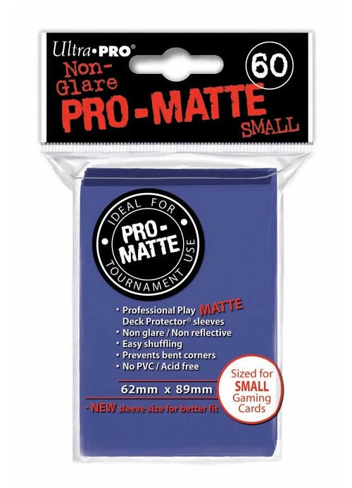 Ultra Pro - Non-Glare Pro-Matte Sleeves - Blau - 60 Stück für Yugioh - Bild 1 von 1