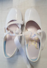 Leo's Tap Dance Shoes Ladies Sz 3.5 White Mary Janes #807 Tempo w Box 509KB