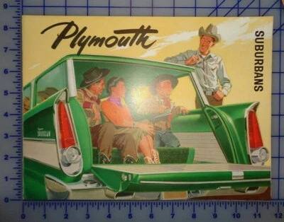 Carpeta de folletos Plymouth Suburbans 1960 Foto 1 de 3