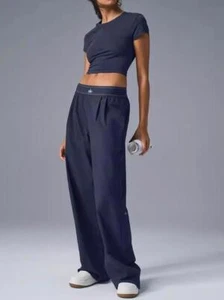 Pantalones deportivos de yoga estampados con letras colgantes pantalones informales pantalones de traje sueltos - Imagen 1 de 6