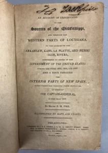 An Account of Expeditions to the Sources of the Mississippi Pike. 1st Ed 1810 - Picture 1 of 9