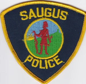 Sagus Massachusetts Police Department Iron-On Patch - Picture 1 of 1