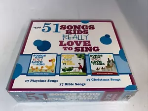 51 Songs Kids Really Love To Sing by Various Artists on CDs 3 Disc Set New 2011 - Picture 1 of 2