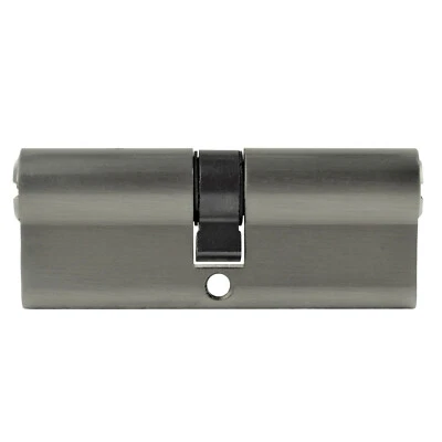 1x Profilzylinder 90mm 45/45 +5 Schlüssel Not + Gefahr Tür Verschiedenschließend