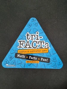 Learning Resources tri-FACTa Addition and Subtraction Game - As New Condition - Picture 1 of 3