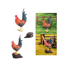Realistic Rooster Toy Figurine Crafts Chicken Decor Rooster Statues Animals