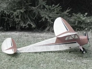 Comet Clipper F/F Gas 72" Wingspan RC Model Airplane Printed Plans & Templates - Picture 1 of 2