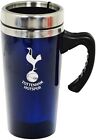 Tottenham Hotspur FC 450ML Crest Aluminium Travel Mug Official Merchandise NEWUK
