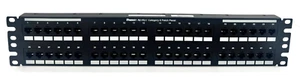 PANDUIT NK6PPG48Y 48 PORT NETKEY PUNCHDOWN PATCH PANEL - Picture 1 of 7